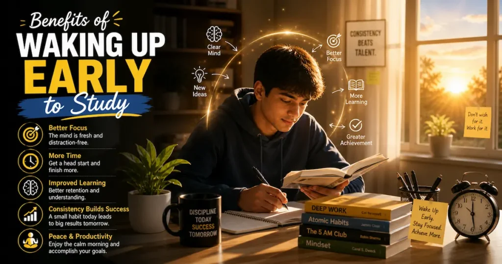 Wake Up Early for Study