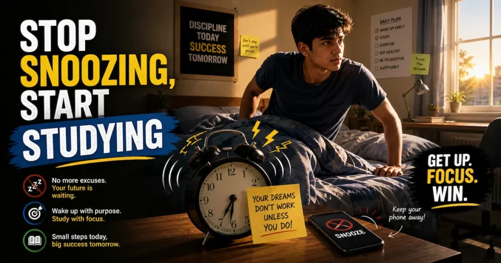 Wake Up Early for Study