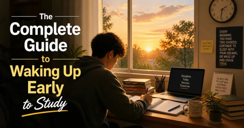 Wake Up Early for Study