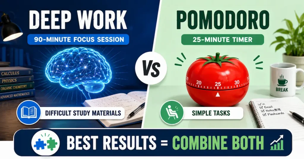 Deep work method for students