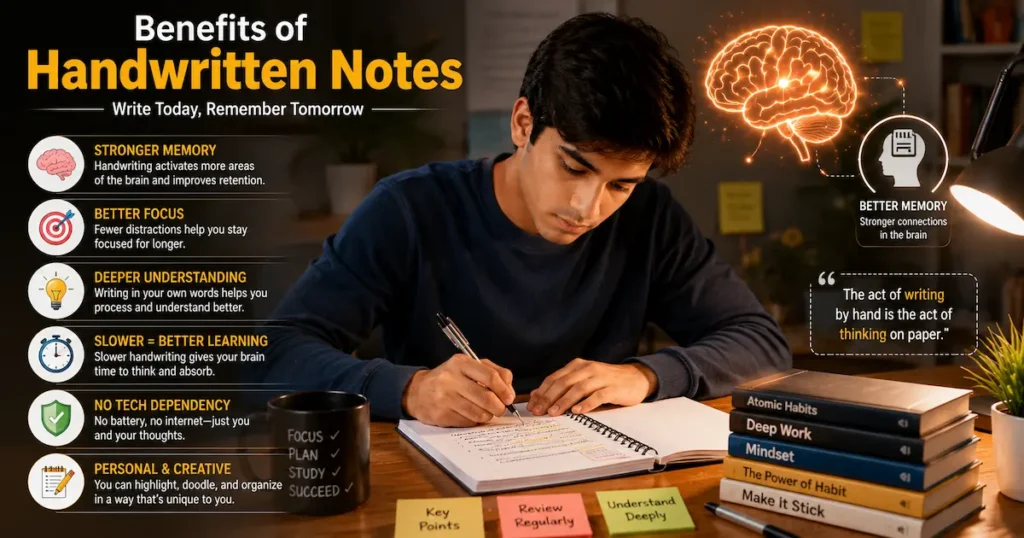 digital vs handwritten notes