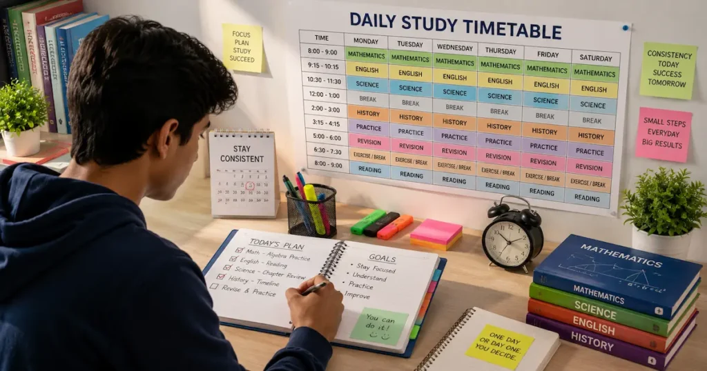how to study multiple subjects 