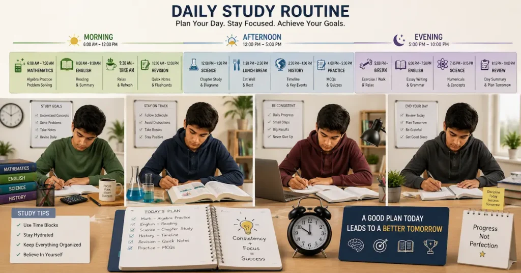 how to study multiple subjects 