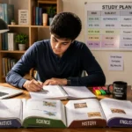 how to study multiple subjects