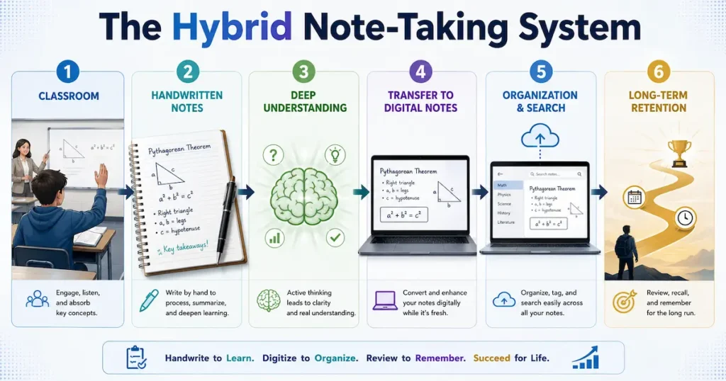 digital vs handwritten notes