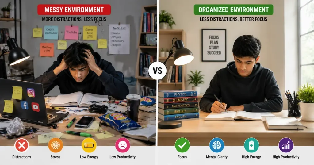 study environment for concentration
